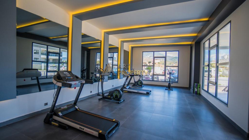 Квартира 4+1 в новом комплексе в тихом месте Махмутлара, 220 м2 - Ракурс 8