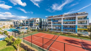 Меблированный дуплекс 2+1 в престижной резиденции района Кестель, 110 кв.м. - Ракурс 26