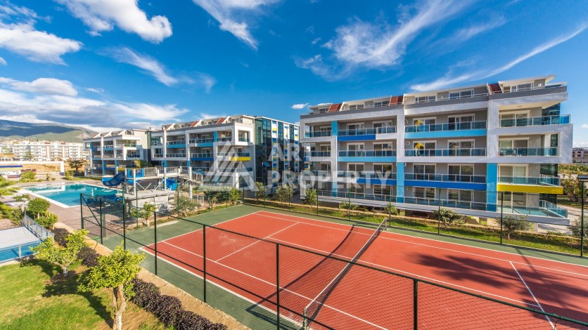 Меблированный дуплекс 2+1 в престижной резиденции района Кестель, 110 кв.м. - Ракурс 25