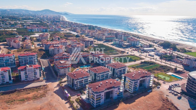 Меблированный дуплекс 2+1 в престижной резиденции района Кестель, 110 кв.м. - Ракурс 32