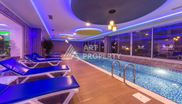 Меблированный дуплекс 2+1 в престижной резиденции района Кестель, 110 кв.м. - Ракурс 45