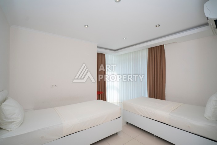 Меблированный дуплекс 2+1 в престижной резиденции района Кестель, 110 кв.м. - Ракурс 50