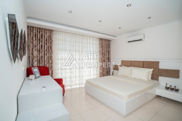 Меблированный дуплекс 2+1 в престижной резиденции района Кестель, 110 кв.м. - Ракурс 55