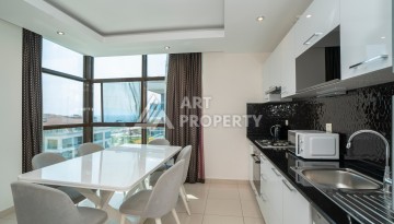 Меблированный дуплекс 2+1 в престижной резиденции района Кестель, 110 кв.м. - Ракурс 77