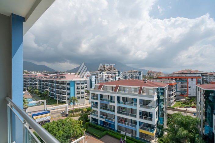 Меблированный дуплекс 2+1 в престижной резиденции района Кестель, 110 кв.м. - Ракурс 78