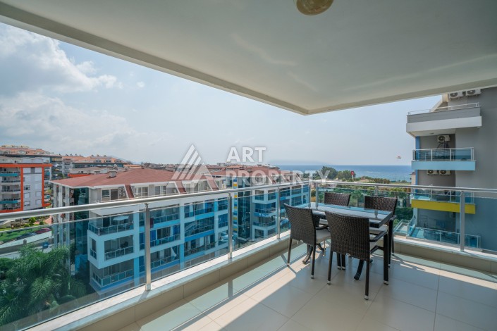 Меблированный дуплекс 2+1 в престижной резиденции района Кестель, 110 кв.м. - Ракурс 79