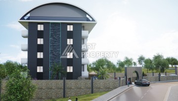 Новые квартиры 1+1 и 2+1 от 52 до 104 кв.м. в районе Оба, Аланья - Ракурс 5