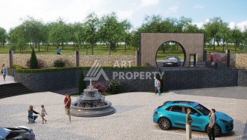 Новые квартиры 1+1 и 2+1 от 52 до 104 кв.м. в районе Оба, Аланья - Ракурс 7