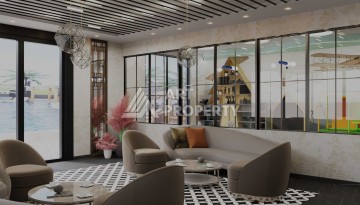 Новые квартиры 1+1 и 2+1 от 52 до 104 кв.м. в районе Оба, Аланья - Ракурс 12