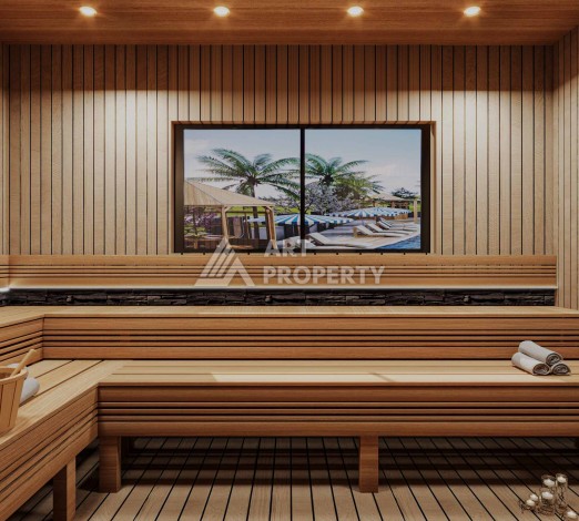 Новые квартиры 1+1 и 2+1 от 52 до 104 кв.м. в районе Оба, Аланья - Ракурс 17