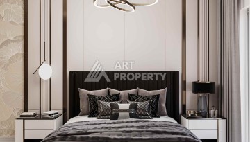 Новые квартиры 1+1 и 2+1 от 52 до 104 кв.м. в районе Оба, Аланья - Ракурс 21