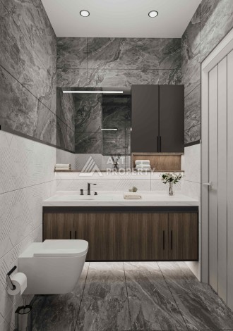 Новые квартиры 1+1 и 2+1 от 52 до 104 кв.м. в районе Оба, Аланья - Ракурс 21