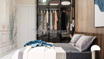 Новые квартиры 1+1 и 2+1 от 52 до 104 кв.м. в районе Оба, Аланья - Ракурс 27