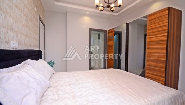 Двухуровневая квартира 2+1 с выходом в сад, 300 метров до моря в районе Каргыджак - Ракурс 16