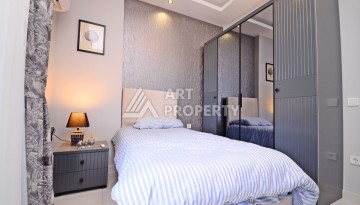 Двухуровневая квартира 2+1 с выходом в сад, 300 метров до моря в районе Каргыджак - Ракурс 18