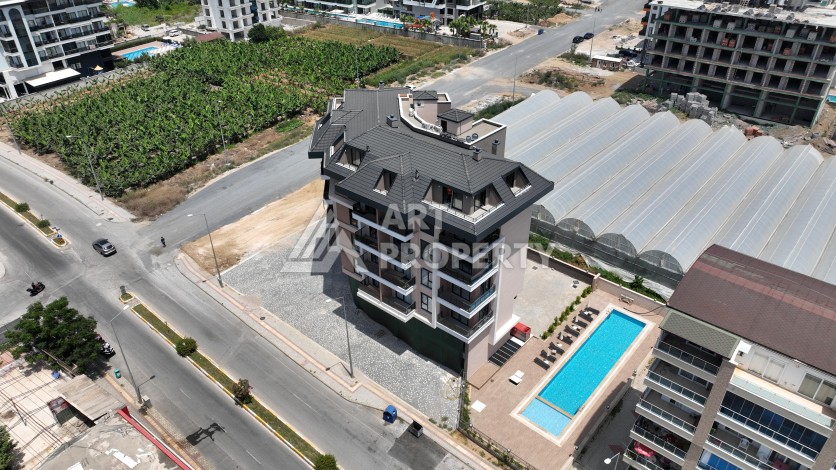 Квартира 1+1 в Каргыджаке с панорамным видом на море, 53 кв.м. - Ракурс 5