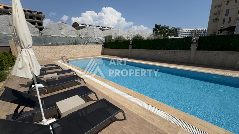 Квартира 1+1 в Каргыджаке с панорамным видом на море, 53 кв.м. - Ракурс 9