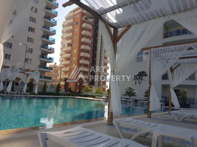 Квартира 2+1 с отдельной кухней в Махмутларе. Всего 400 метров до моря - Ракурс 28