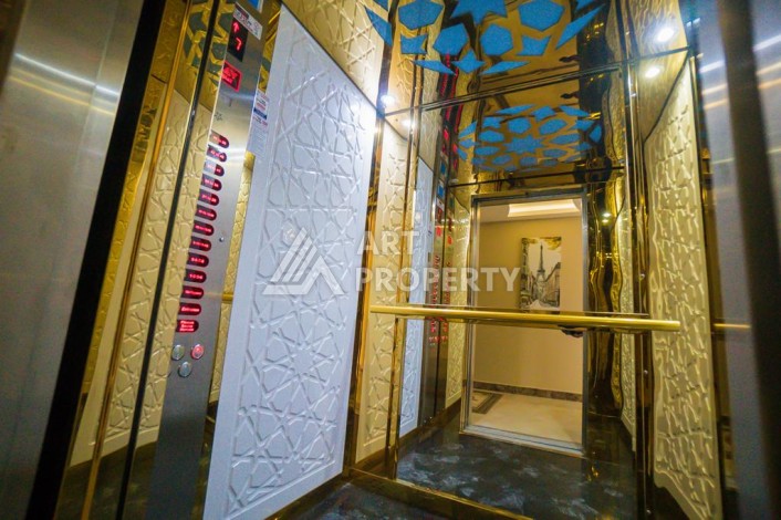 Квартира 2+1 с отдельной кухней в Махмутларе. Всего 400 метров до моря - Ракурс 34