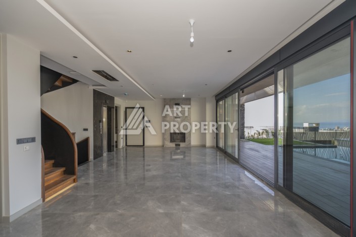 Вилла 3+1 с приватным бассейном и садом, 240 кв.м. Элитная недвижимость в Каргыджаке. - Ракурс 12