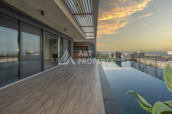 Вилла 3+1 с приватным бассейном и садом, 240 кв.м. Элитная недвижимость в Каргыджаке. - Ракурс 27