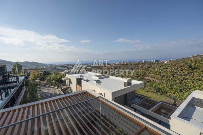 Вилла 3+1 с приватным бассейном и садом, 240 кв.м. Элитная недвижимость в Каргыджаке. - Ракурс 38