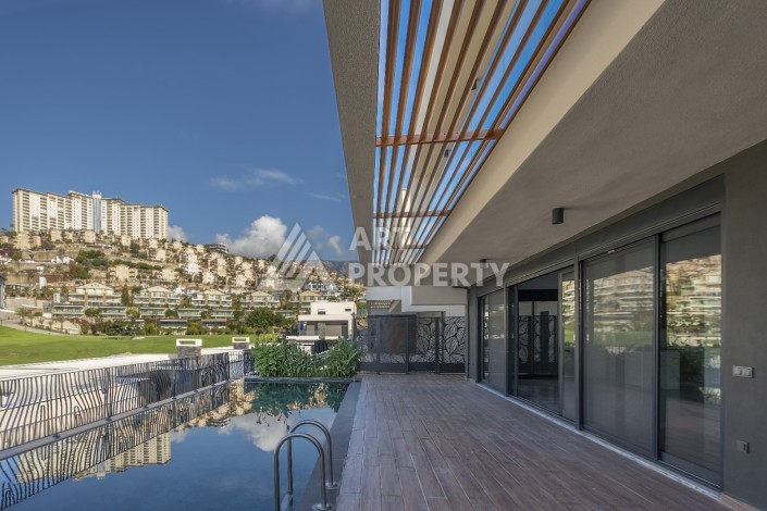 Вилла 3+1 с приватным бассейном и садом, 240 кв.м. Элитная недвижимость в Каргыджаке. - Ракурс 41