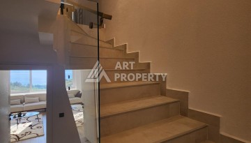 Уютная стильная вилла 3+1 с бассейном, 175 кв.м. Каргыджак, Алания - Ракурс 2