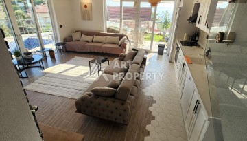 Уютная стильная вилла 3+1 с бассейном, 175 кв.м. Каргыджак, Алания - Ракурс 16