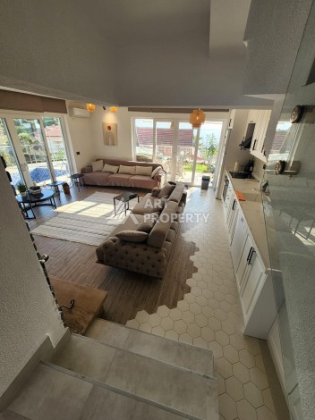 Уютная стильная вилла 3+1 с бассейном, 175 кв.м. Каргыджак, Алания - Ракурс 15