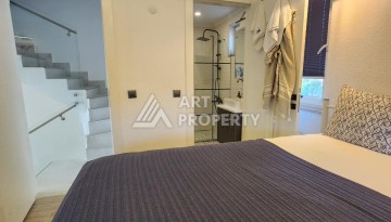 Уютная стильная вилла 3+1 с бассейном, 175 кв.м. Каргыджак, Алания - Ракурс 19