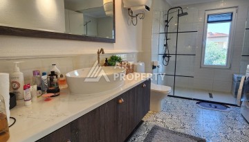 Уютная стильная вилла 3+1 с бассейном, 175 кв.м. Каргыджак, Алания - Ракурс 20