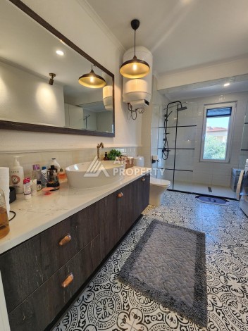 Уютная стильная вилла 3+1 с бассейном, 175 кв.м. Каргыджак, Алания - Ракурс 19