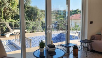 Уютная стильная вилла 3+1 с бассейном, 175 кв.м. Каргыджак, Алания - Ракурс 22