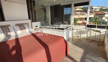 Уютная стильная вилла 3+1 с бассейном, 175 кв.м. Каргыджак, Алания - Ракурс 25