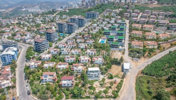 Уютная стильная вилла 3+1 с бассейном, 175 кв.м. Каргыджак, Алания - Ракурс 26