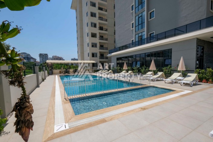 Квартира 2+1 в новом доме в 300 метрах от моря. Махмутлар, Аланья - Ракурс 2