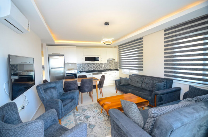 Четырехкомнатная квартира в современном комплексе в районе Махмутлар, Алания, 145 м2 - Ракурс 10