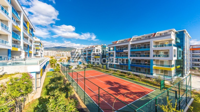 Двухуровневый пентхаус 2+1 в Кестеле всего в 200 метрах от моря - Ракурс 12