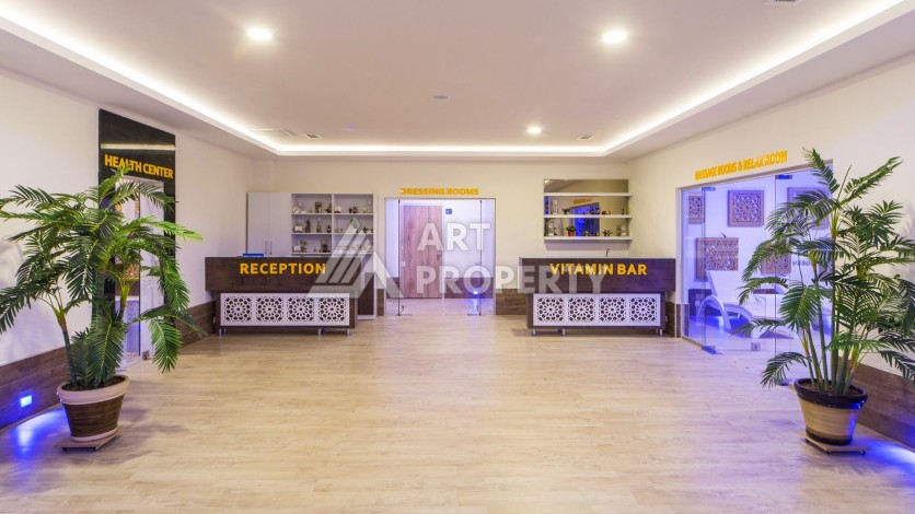 Двухуровневый пентхаус 2+1 в Кестеле всего в 200 метрах от моря - Ракурс 39