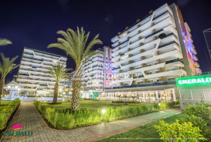 Меблированная квартира 2+1 в элитной резиденции, 95 кв.м. Авсаллар, Аланья - Ракурс 0