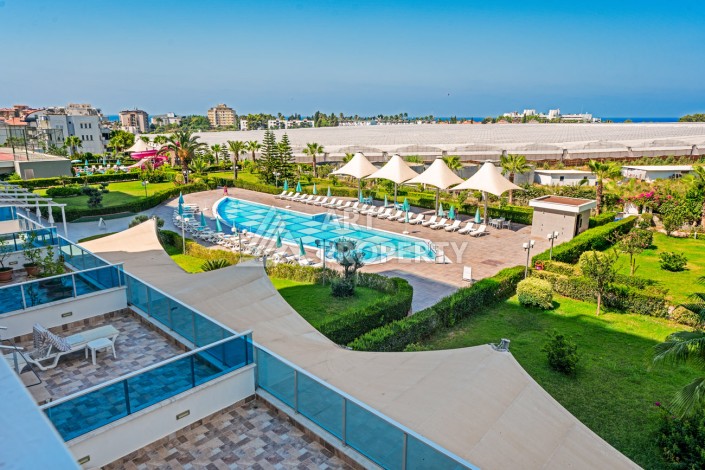 Меблированная квартира 2+1 в элитной резиденции, 95 кв.м. Авсаллар, Аланья - Ракурс 1