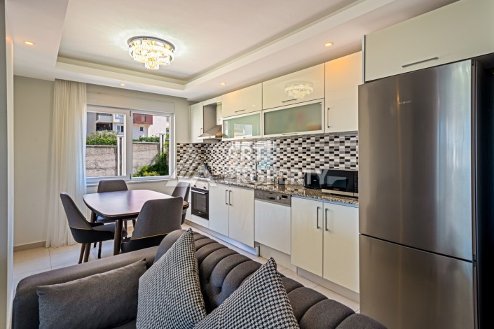 Меблированная квартира 2+1 в элитной резиденции, 95 кв.м. Авсаллар, Аланья - Ракурс 4