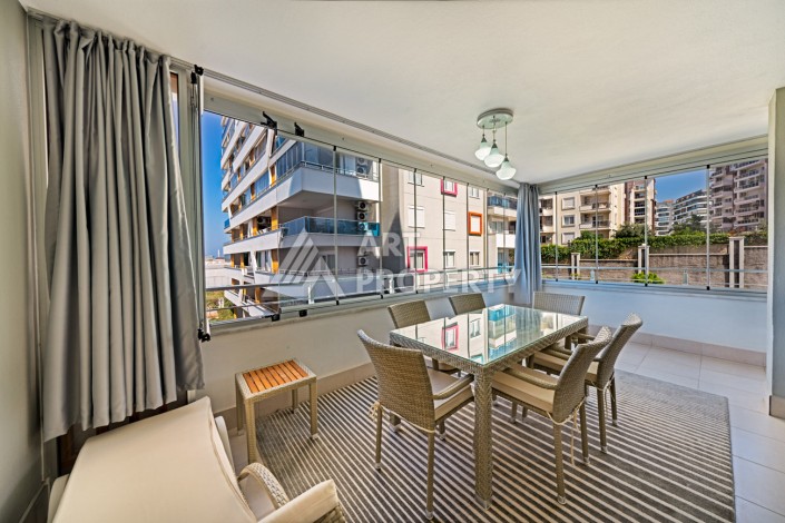 Меблированная квартира 2+1 в элитной резиденции, 95 кв.м. Авсаллар, Аланья - Ракурс 8