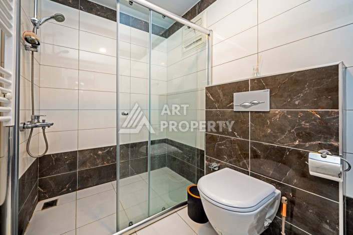 Меблированная квартира 2+1 в элитной резиденции, 95 кв.м. Авсаллар, Аланья - Ракурс 10