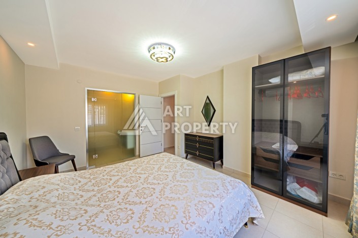 Меблированная квартира 2+1 в элитной резиденции, 95 кв.м. Авсаллар, Аланья - Ракурс 12