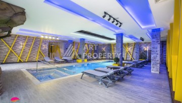 Меблированная квартира 2+1 в элитной резиденции, 95 кв.м. Авсаллар, Аланья - Ракурс 15