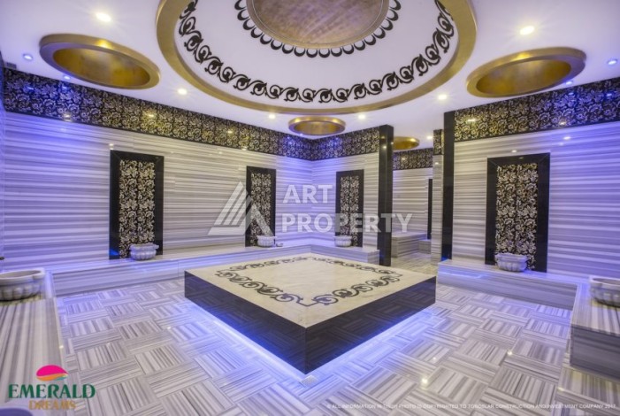 Меблированная квартира 2+1 в элитной резиденции, 95 кв.м. Авсаллар, Аланья - Ракурс 17