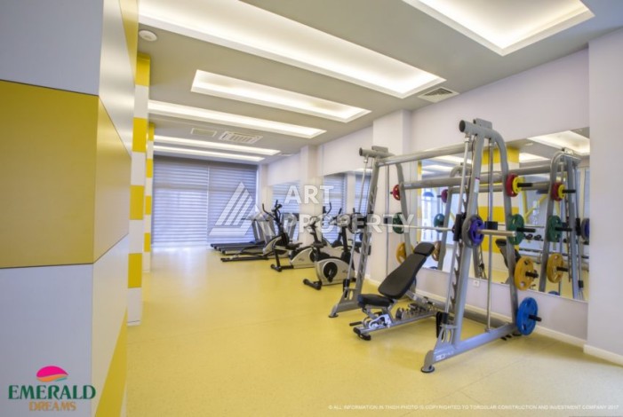 Меблированная квартира 2+1 в элитной резиденции, 95 кв.м. Авсаллар, Аланья - Ракурс 20