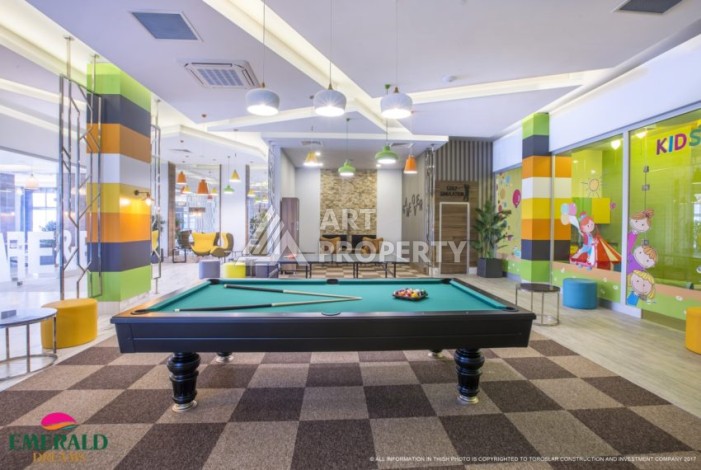 Меблированная квартира 2+1 в элитной резиденции, 95 кв.м. Авсаллар, Аланья - Ракурс 23